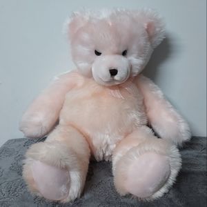 🧸 Kellytoy soft fluffy pink bear plushie in great condition